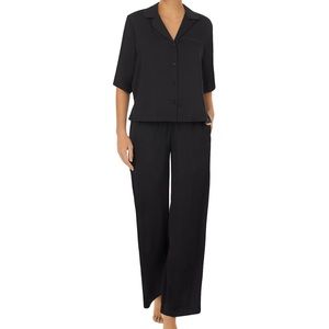 Sanctuary Elbow Sleeve Shirt & Pants Pajama Set